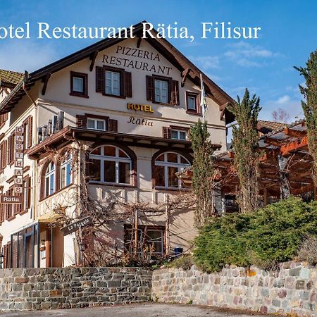 Hotel Restaurant Raetia Filisur Zewnętrze zdjęcie